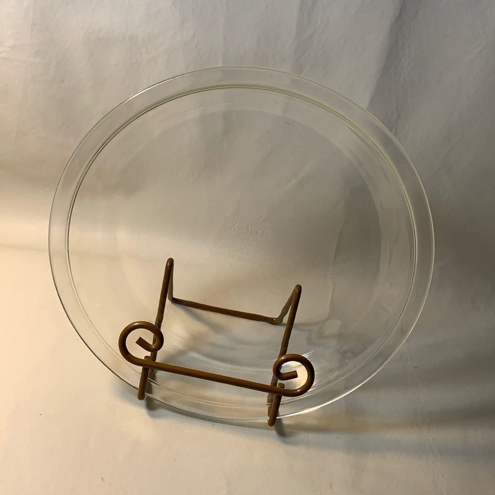 Pyrex Clear Baking Pie Plate 209 23 CM Corning USA